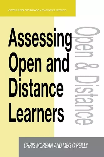 Assessing Open and Distance Learners cover
