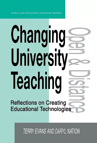 Changing University Teaching cover