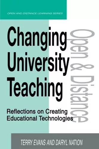 Changing University Teaching cover