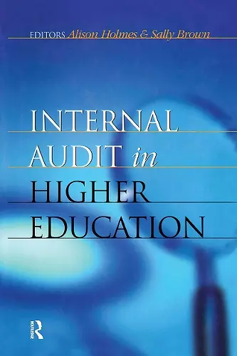 Internal Audit in Higher Education cover