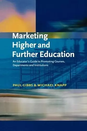 Marketing Higher and Further Education cover