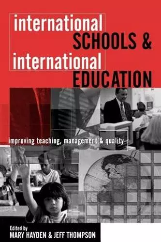 INTERNATIONAL SCHOOLS & INTERNATIONAL EDUCATION cover