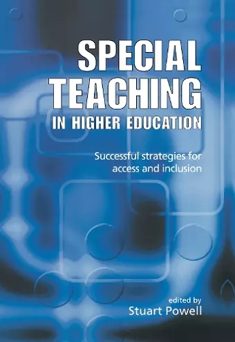 Special Teaching in Higher Education cover