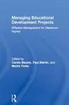 Managing Educational Development Projects cover