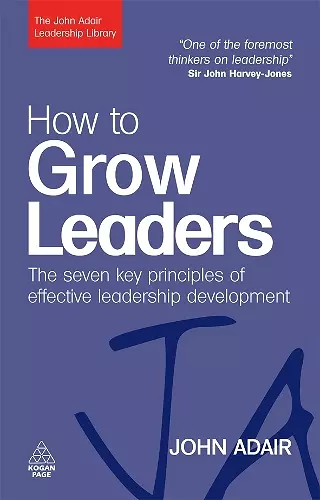 How to Grow Leaders cover