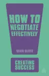 How to Negotiate Effectively cover