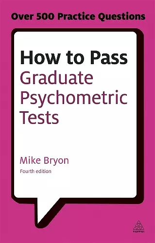 How to Pass Graduate Psychometric Tests cover