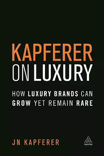 Kapferer on Luxury cover