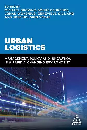 Urban Logistics cover