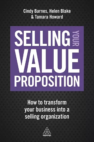 Selling Your Value Proposition cover