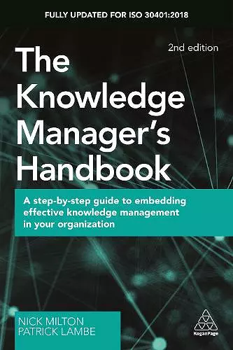 The Knowledge Manager's Handbook cover