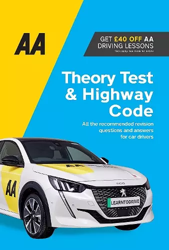 AA Theory Test & Highway Code cover