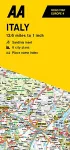 AA Road Map Italy cover