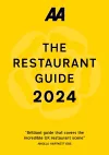 AA Restaurant Guide 2024 cover