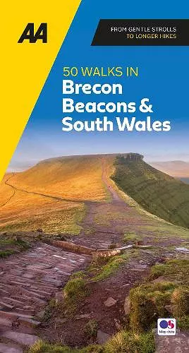 AA 50 Walks in Brecon Beacons & South Wales cover