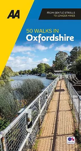 AA 50 Walks in Oxfordshire cover