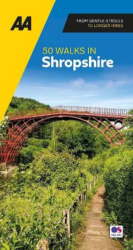 AA 50 Walks in Shropshire cover