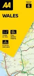 AA Road Map Wales cover