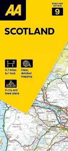 AA Road Map Scotland cover