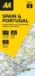 AA Road Map Spain & Portugal cover