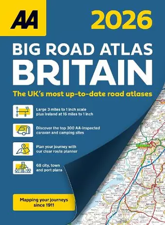 AA Big Road Atlas Britain 2026 cover