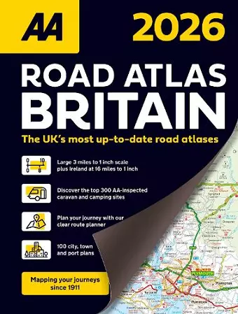 AA Road Atlas Britain 2026 cover
