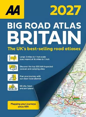 AA Big Road Atlas Britain 2027 cover