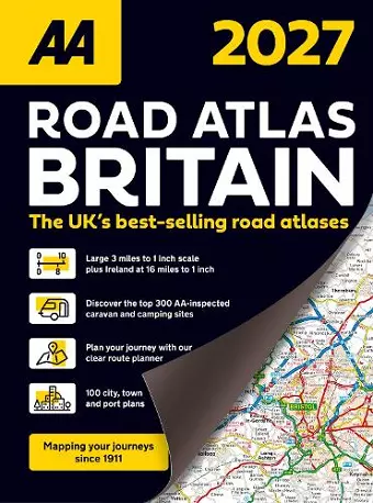 AA Road Atlas Britain 2027 cover