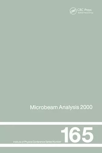 Microbeam Analysis cover