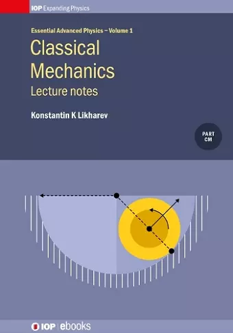 Classical Mechanics: Lecture notes cover