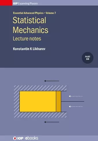 Statistical Mechanics: Lecture notes cover