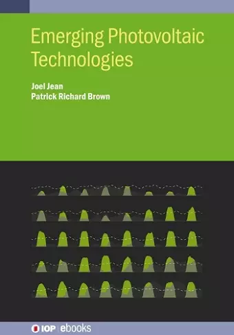 Emerging Photovoltaic Technologies cover