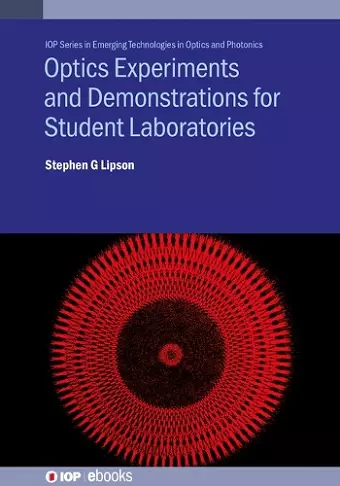 Optics Experiments and Demonstrations for Student Laboratories cover