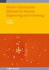 Modern Optimization Methods for Science, Engineering and Technology cover