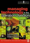 Managing Technology in the Operations Function cover