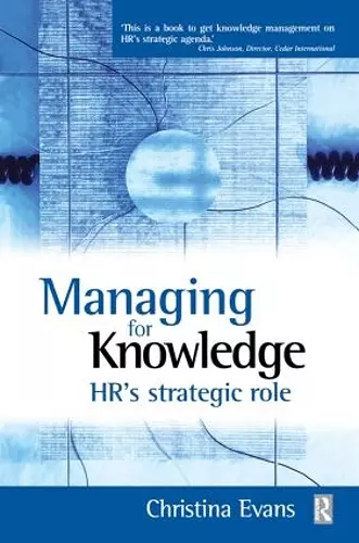 Managing for Knowledge cover