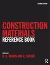 Construction Materials Reference Book cover