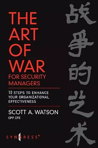 The Art of War for Security Managers cover