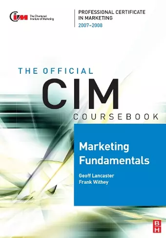 CIM Coursebook Marketing Fundamentals 07/08 cover