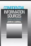 Confidential Information Sources cover
