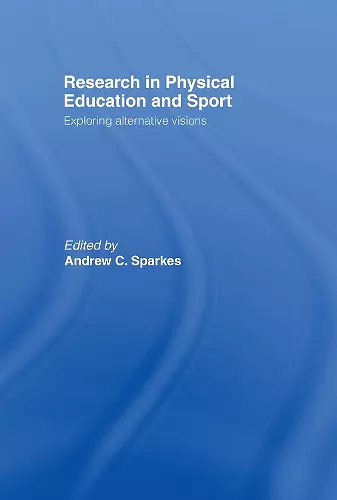 Research In Physical Educ.& Sp cover