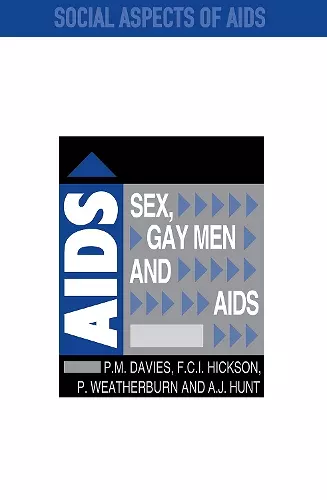 Sex, Gay Men and AIDS cover