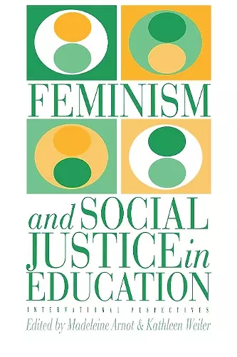 Feminism And Social Justice In Education cover