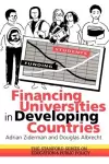 Financing Universities In Developing Countries cover