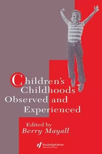 Children's Childhoods cover