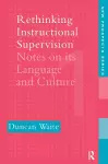 Rethinking Instructional Supervision cover