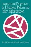 International Perspectives On Educational Reform And Policy Implementation cover