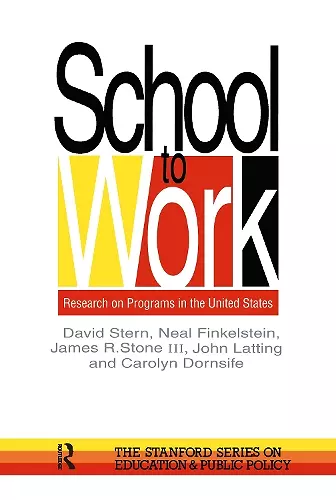 School To Work cover