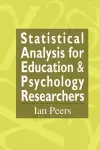 Statistical Analysis for Education and Psychology Researchers cover