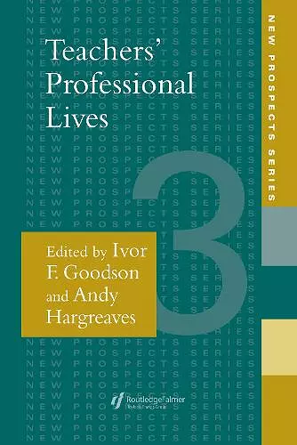 Teachers' Professional Lives cover